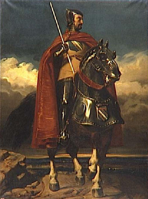 Louis de Sancerre Connétable de France par Jules-Claude Ziegler – 1834 - musée historique de Versailles